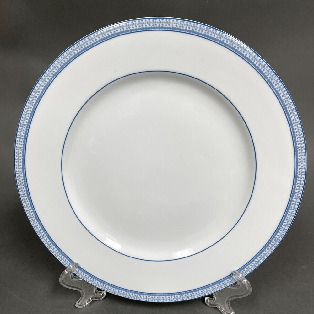 Ralph Lauren Macao Dinner Plate White Blue Porcelain 10 3/4"